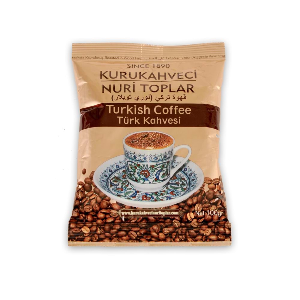 NURİ TOPLAR TÜRK KAHVESİ 100 GR