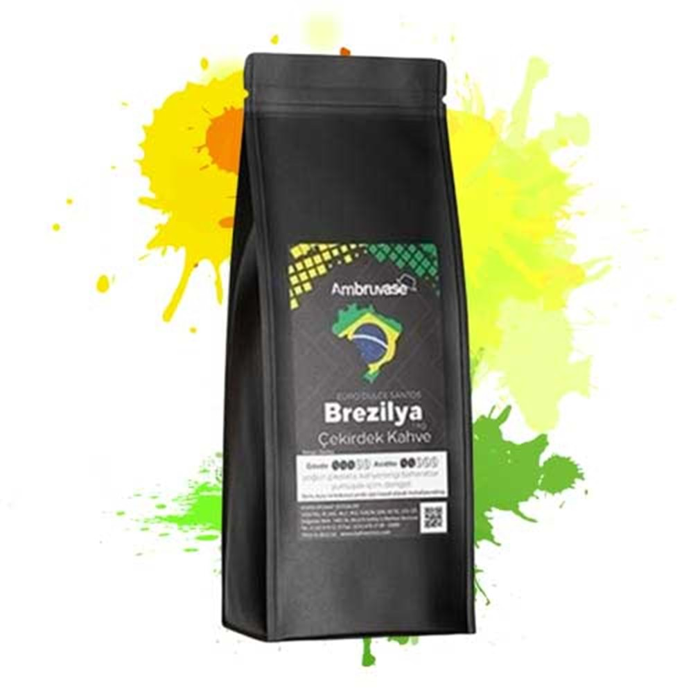 AMBRUVASE BREZİLYA EURO DULCE SANTOS KAVRULMUŞ KAHVE - 500 Gr.