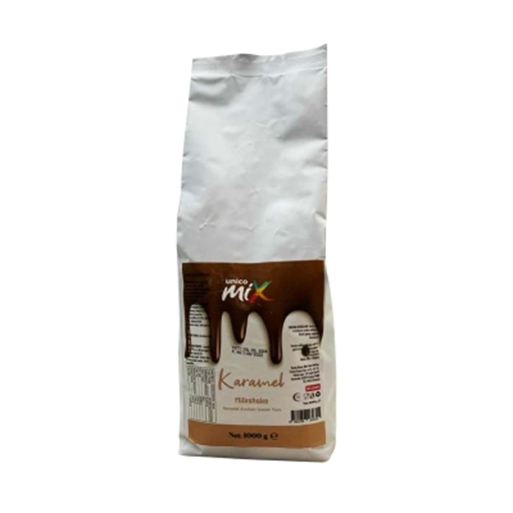 UNİCOMİX TOZ MİLKSHAKE KARAMEL 1000 GR