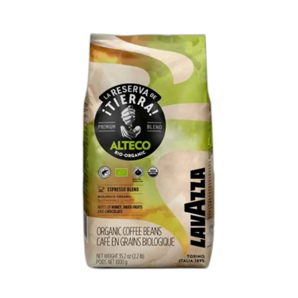 LAVAZZA TIERRA ALTECO ÇEKİRDEK KAHVE 1 KG