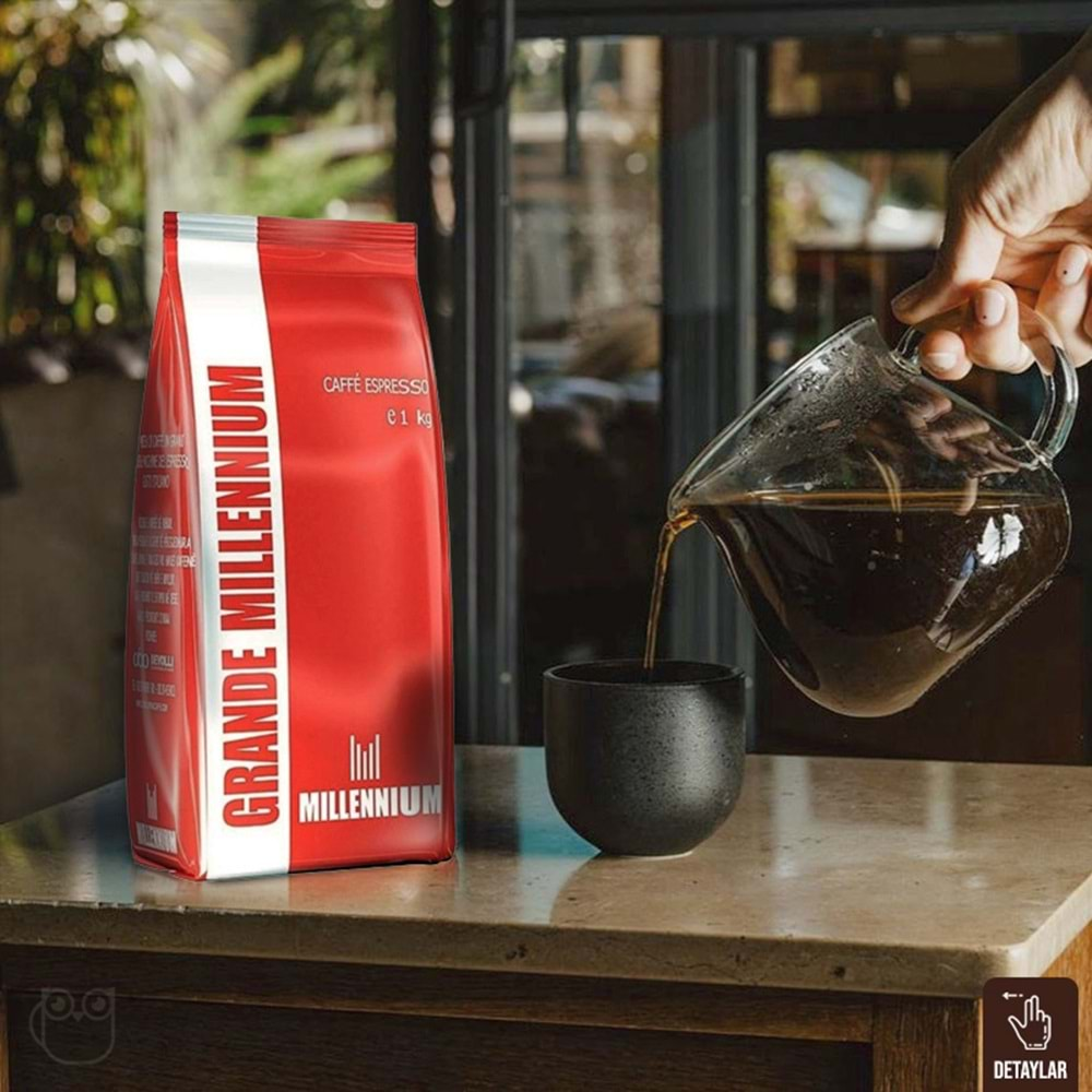 GRANDE MİLLENNİUM ESPRESSO ÇEKİRDEK KAHVE 1 KG