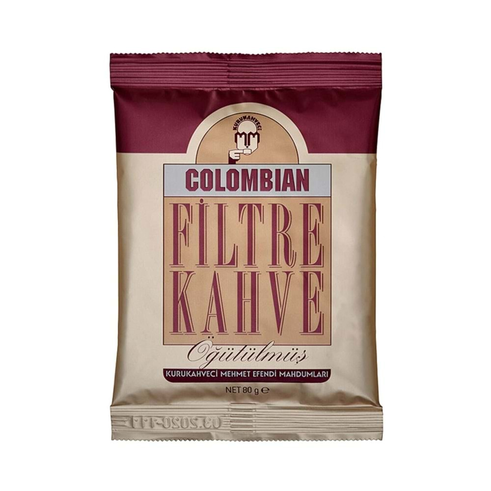 MEHMET EFENDİ COLOMBİAN FİLTRE KAHVE 80 GR