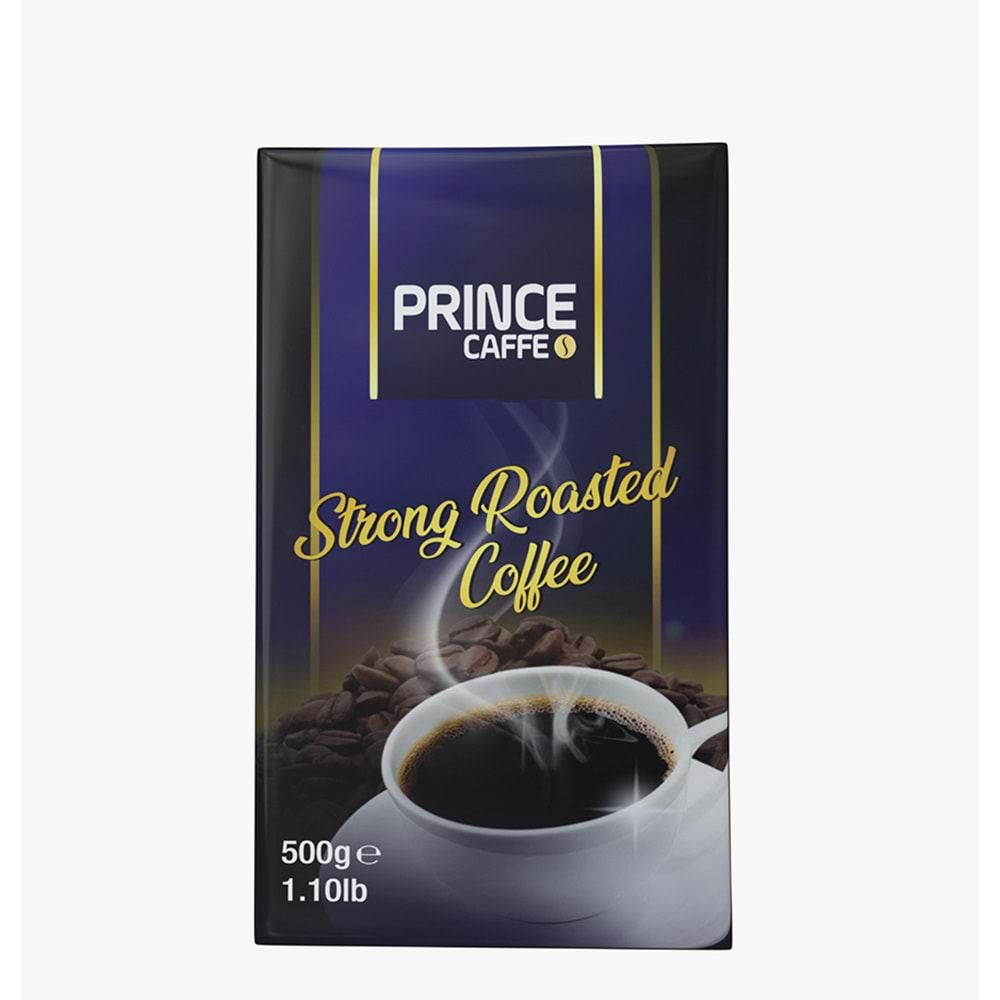 PRİNCE CAFFE STRONG ROASTED 500 GR FİLTRE KAHVE