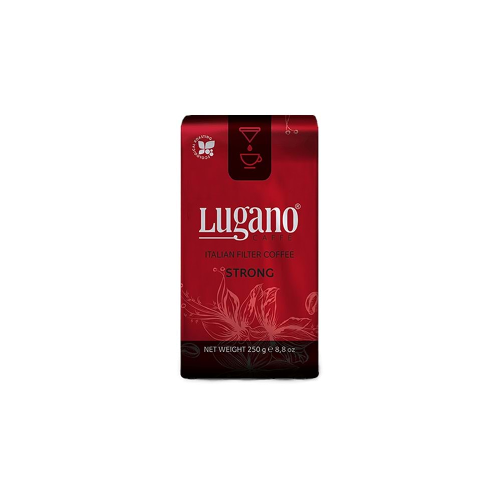 LUGANO STRONG FİLTRE KAHVE 250 GR