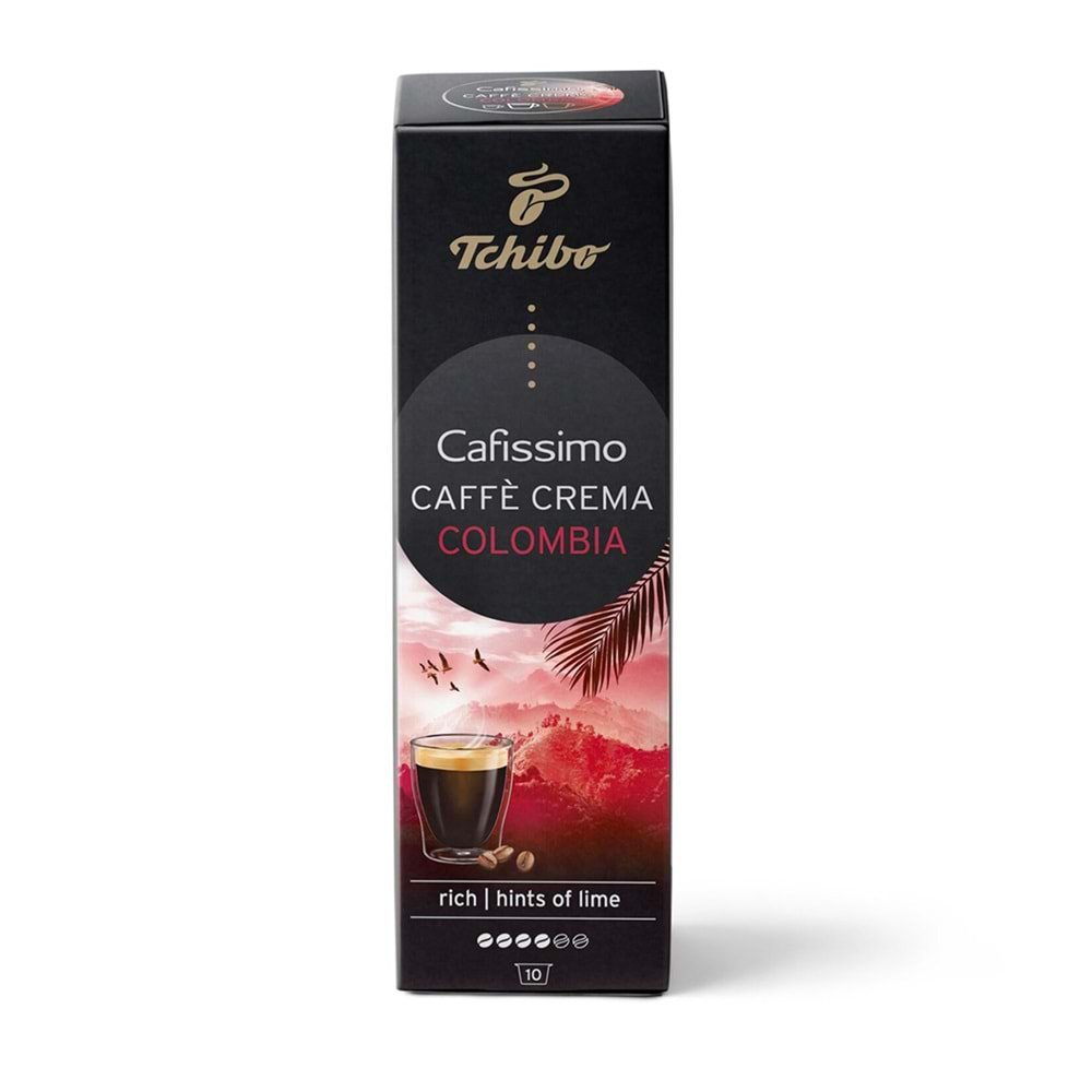 TCHİBO CAFİSSİMO CAFFE CREMA COLOMBİA KAPSÜL KAHVE 10 ADET