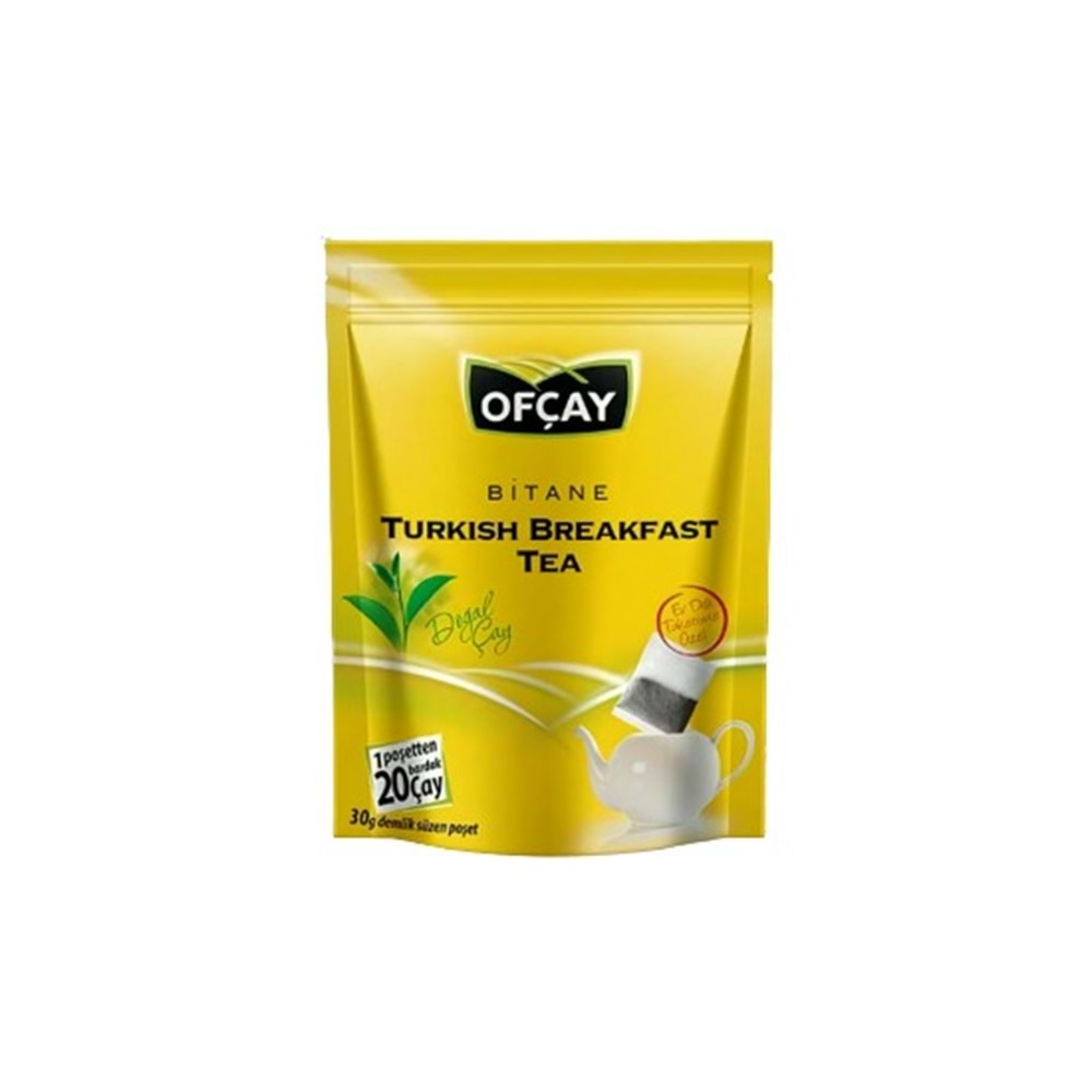 OFÇAY BİTANE TÜRKİSH BREAKFAST TEA 30 ADET 30 GR 900 GR