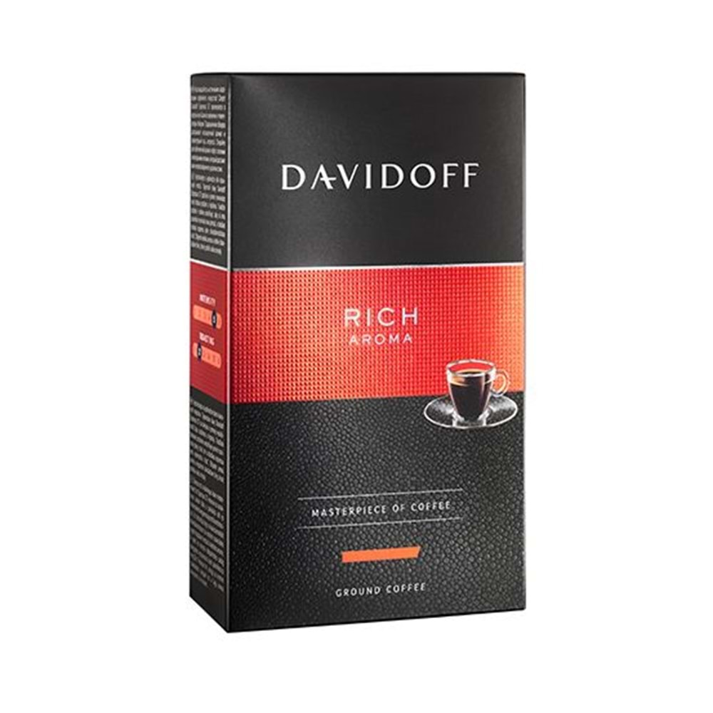 DAVİDOFF RİCH AROMA FİLTRE KAHVE 250 GR