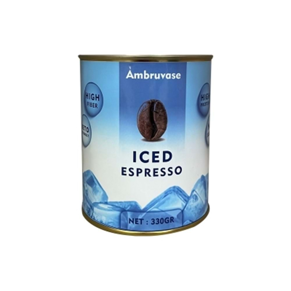 AMBRUVASE PROTEİN ICED ESPRESSO 330 GR