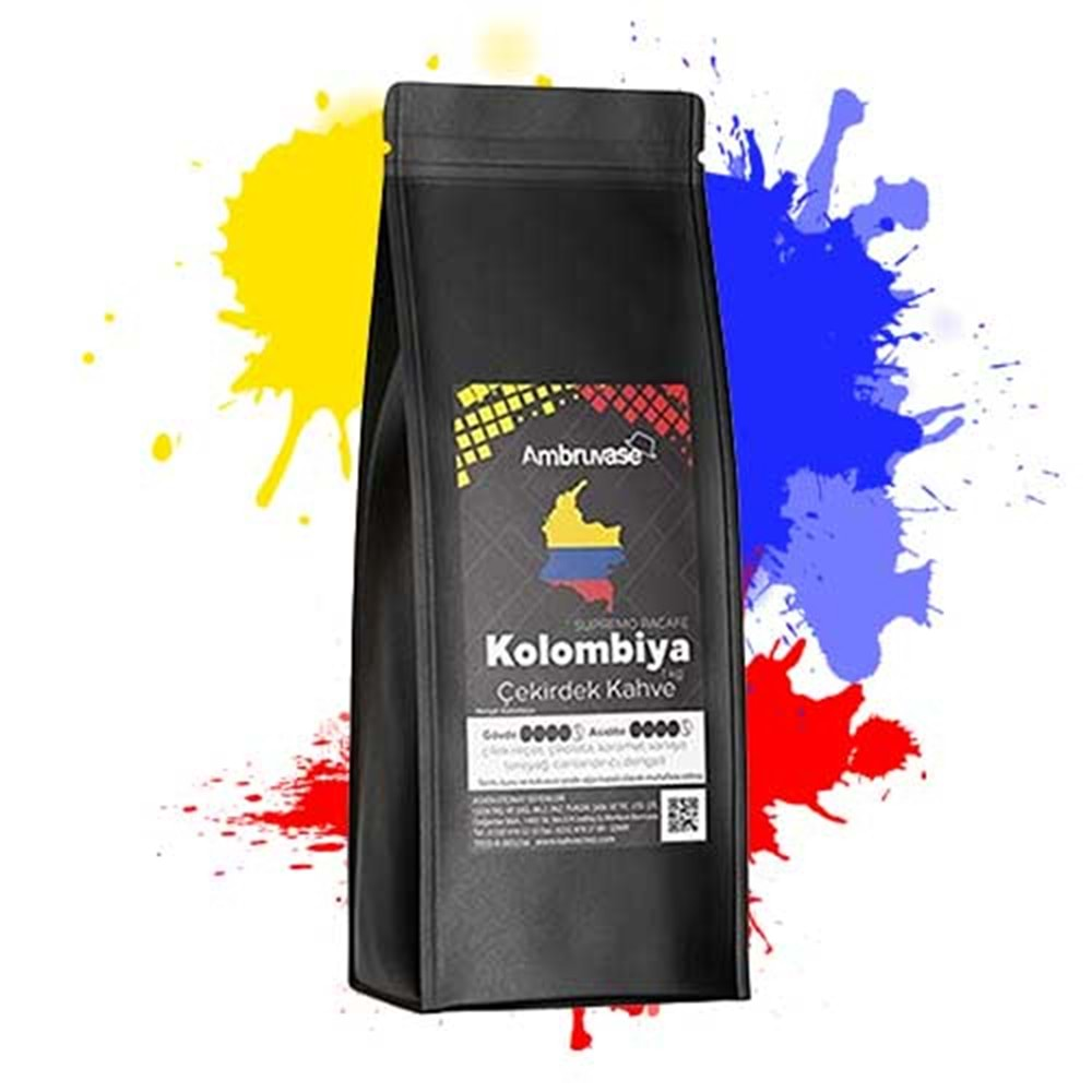 AMBRUVASE KOLOMBİYA EXCELSO KAVRULMUŞ KAHVE - 250 Gr.