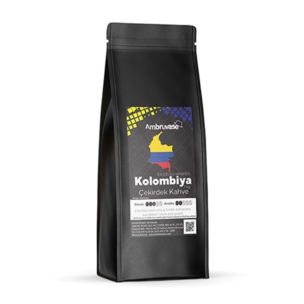 AMBRUVASE KOLOMBİYA EXCELSO KAVRULMUŞ KAHVE - 250 Gr.