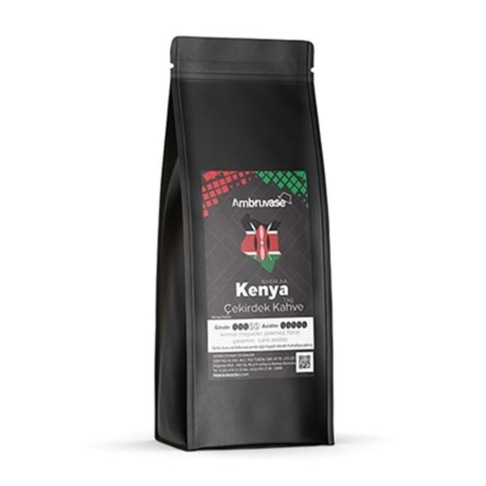 AMBRUVASE KENYA AA KAVRULMUŞ KAHVE - 1 Kg.