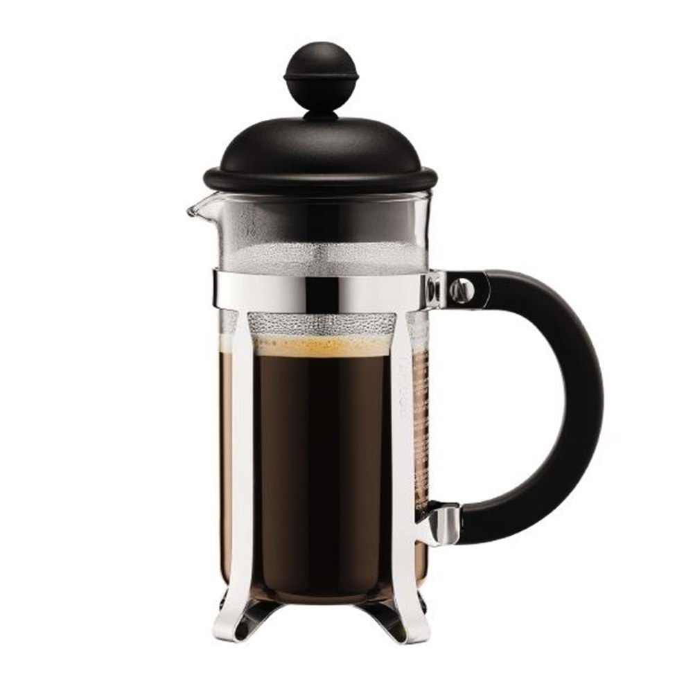 BODUM CAFFETTİERA FRENCH PRESS 3 CUP 350 ML SİYAH-1913-01