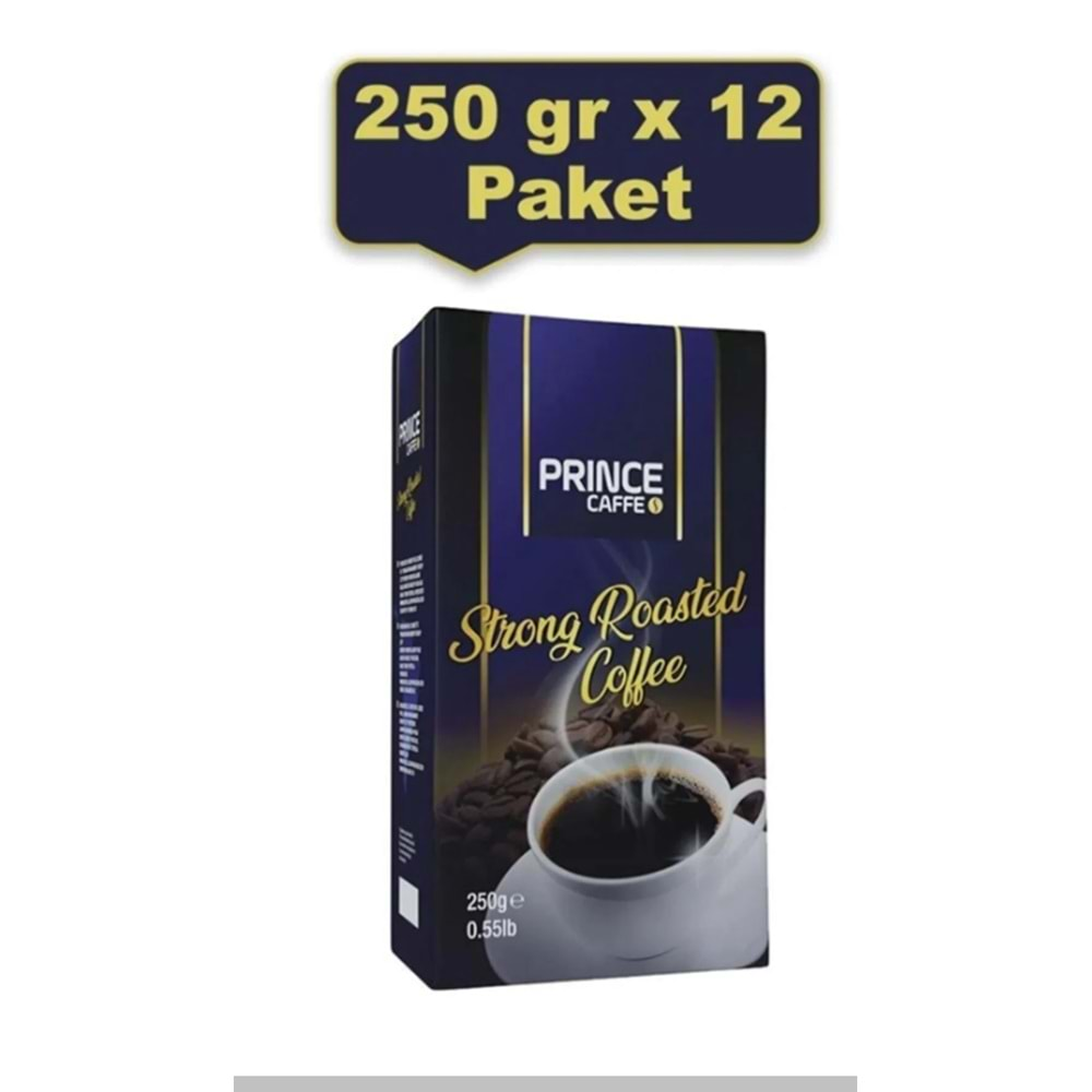 PRİNCE STRONG FİLTRE KAHVE 12 ADET 250 GR