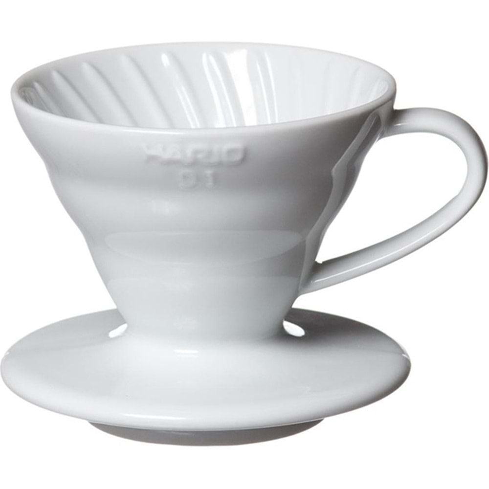 HARİO V60 02 COFFE MAKER DRİPPER PLASTİK BEYAZ