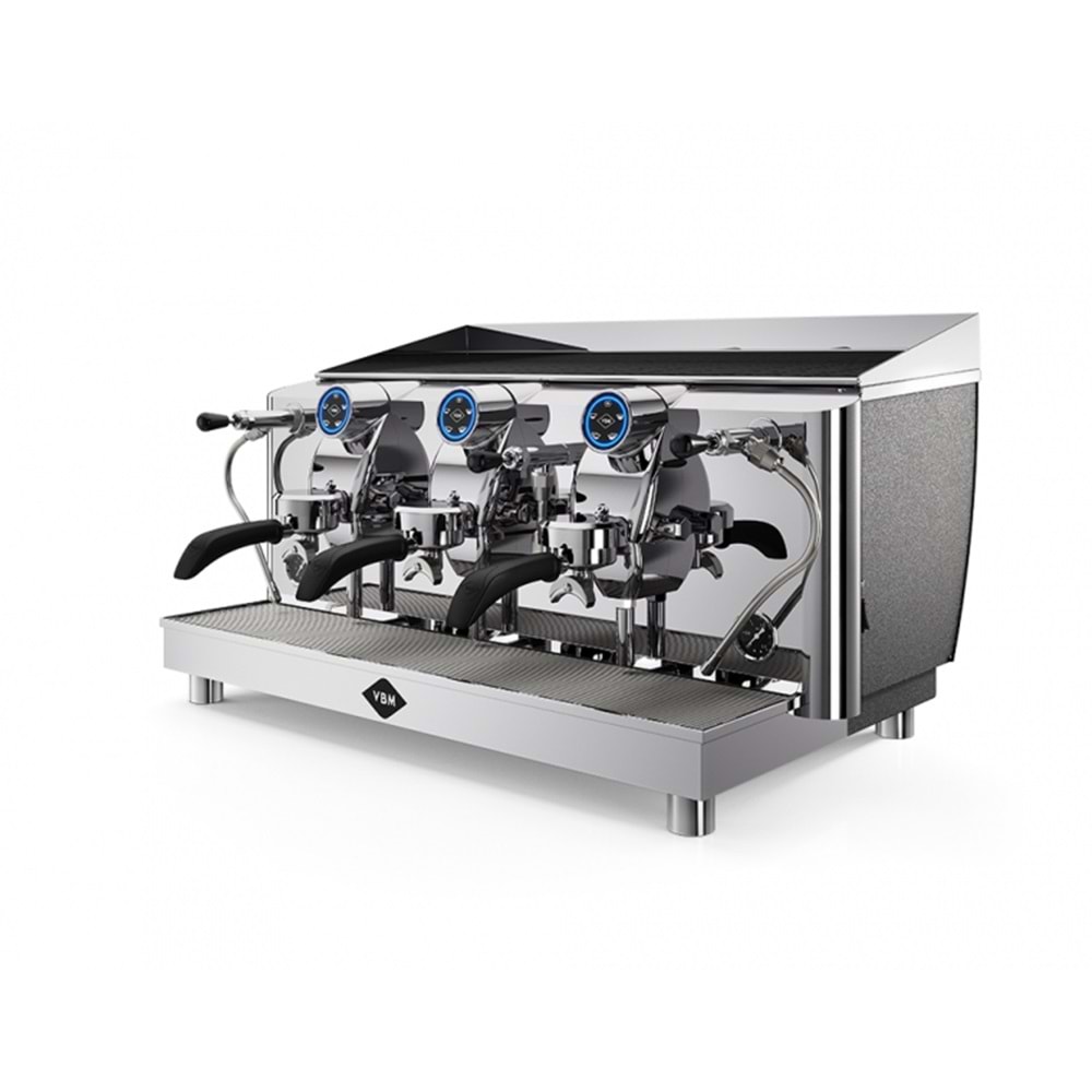 VBM LOLLO ESPRESSO KAHVE MAKİNESİ,3 GRUPLU,İNOX