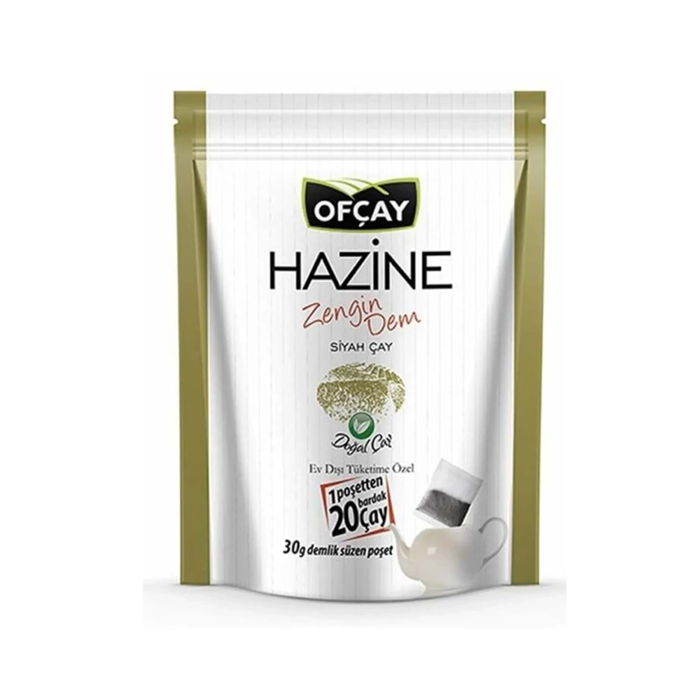 OFÇAY HAZİNE ZENGİN DEM POŞET ÇAY 30 G x 30'LU 900 GR