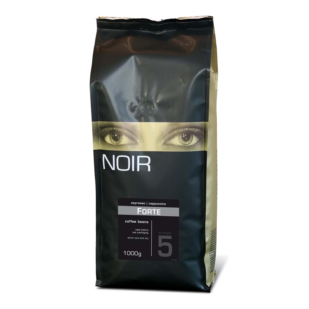 NOİR FORTE COFFEE BEANS ÇEKİRDEK KAHVE 1 KG