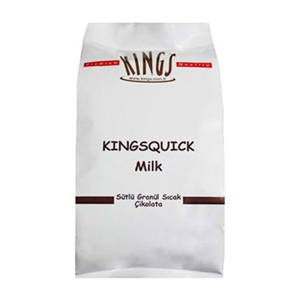 KİNGS SÜTLÜ TOZ SICAK ÇİKOLATA 1 KG
