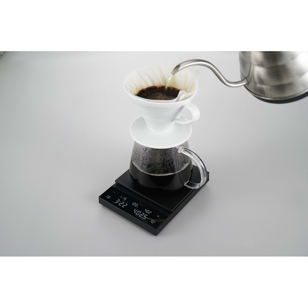 HARIO POLARIS KAHVE TARTISI SİYAH