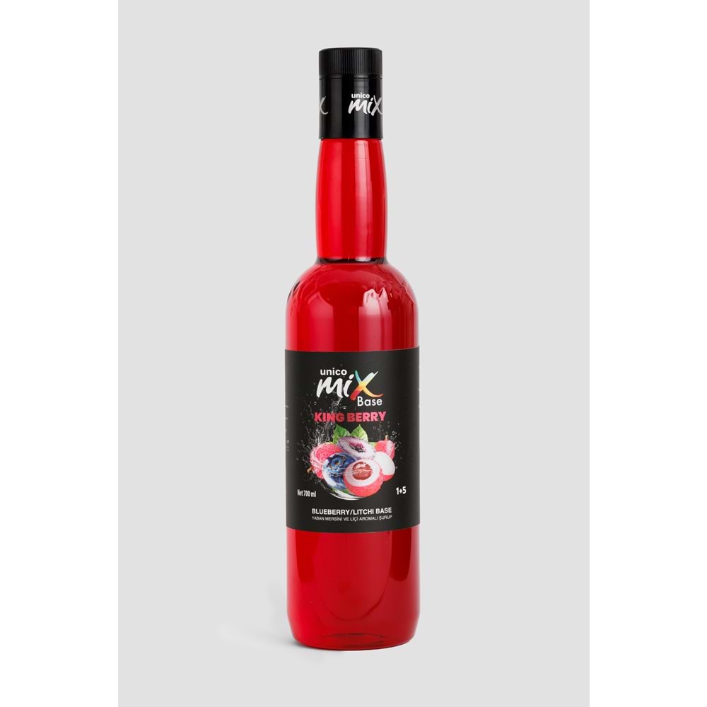 UNİCOMİX YABAN MERSİNİ VE LİÇİ AROMALI BASE 700 ML