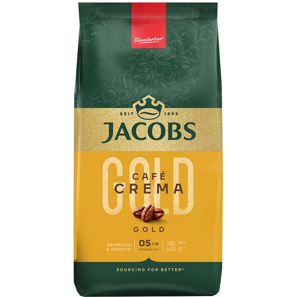 JACOBS CAFE CREMA ÇEKİRDEK KAHVE 500 GR