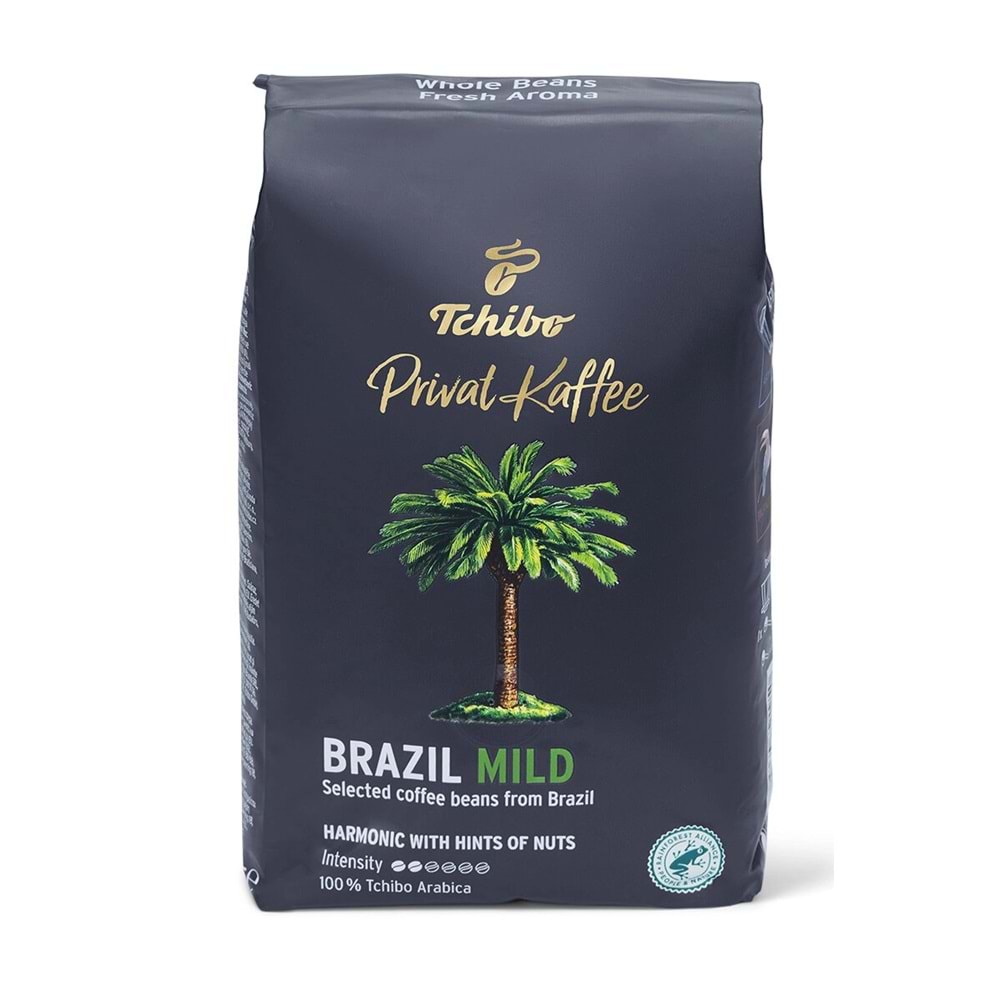 TCHİBO PRİVAT KAFFEE BRAZİL MİLD ÇEKİRDEK KAHVE 500 GR