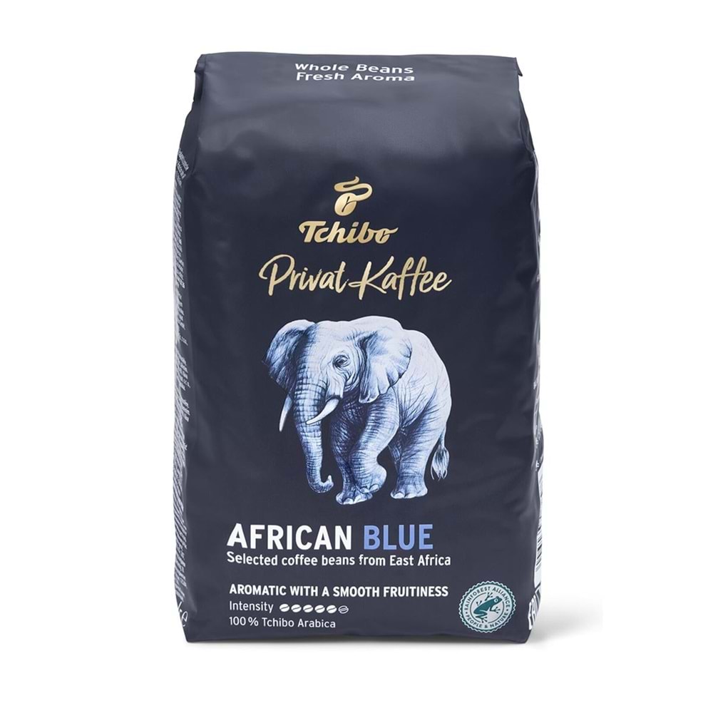 TCHİBO PRİVAT KAFFEE AFRİCAN BLUE ÇEKİRDEK KAHVE 500 GR