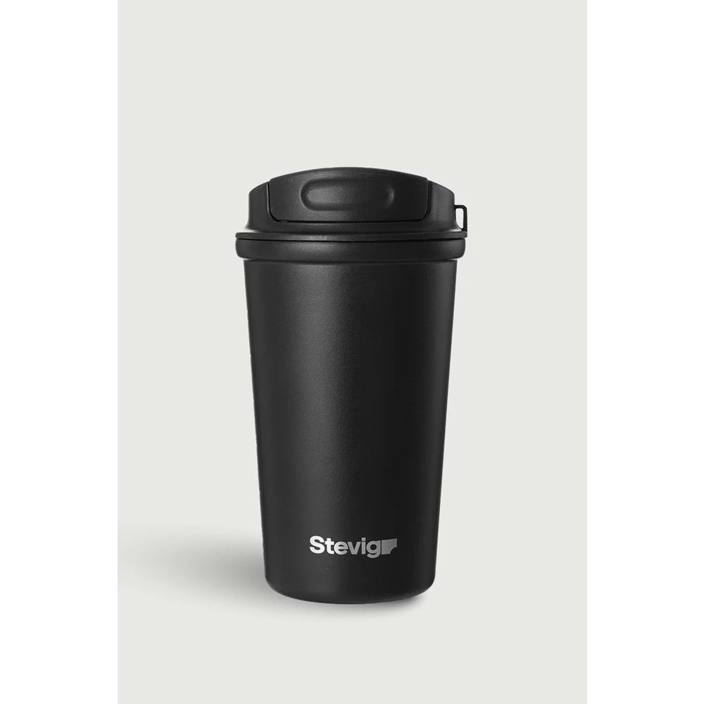 STEVIG 4 WORK FLIP OPEN COFFEE MUG ÇELİK TERMOS 400 ML ST-250