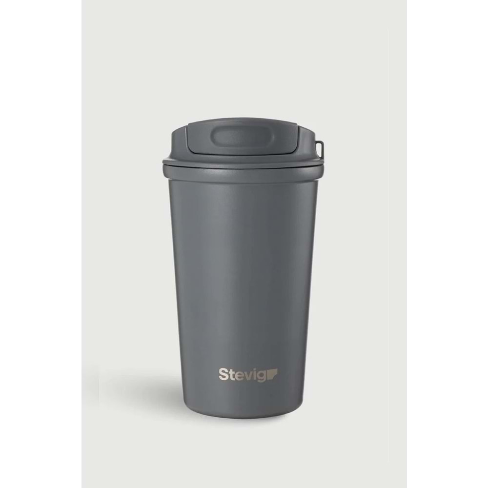 Stevıg 4 Work Flıp Open Coffee Mug Çelik Termos 400 Ml St-251