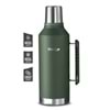STEVIG 1 CAMPER KLASİK KULPLU SIZDIRMAZ ÇELİK TERMOS 2.2 LT. GREEN ST-260