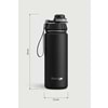 STEVIG 1 HAND LEAK-PROOF SIZDIRMAZ ÇELİK TERMOS 500 ML BLACK ST-207