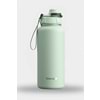 STEVIG 1 HAND LEAK-PROOF SIZDIRMAZ ÇELİK TERMOS 1000 ML SMOKE GREEN ST-218