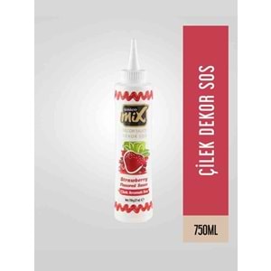 UNİCOMİX ÇİLEK DEKOR SOS 750 ML