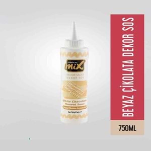 UNİCOMİX BEYAZ ÇİKOLATA DEKOR SOS 750 ML