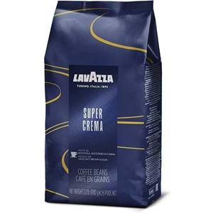 LAVAZZA SÜPER CREMA ESPRESSO ÇEKİRDEK KAHVE 1 KG
