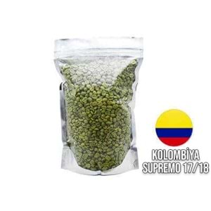 AMBRUVASE KOLOMBİYA SUPREMO 17/18 ÇİĞ KAHVE ÇEKİRDEĞİ 1 KG
