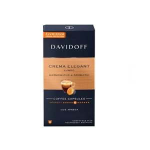 DAVİDOFF CREMA ELEGANT LUNGO KAPSÜL KAHVE 10'LU
