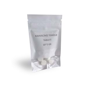 KAHVECİNİZ TEMİZLİK TABLETİ 10 ADET *2 GR
