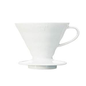 HARİO V60 02 COFFE MAKER DRİPPER PLASTİK BEYAZ