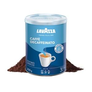 LAVAZZA CAFFE DECAFFEINATO TENEKE FİLTRE KAHVE 250 GR