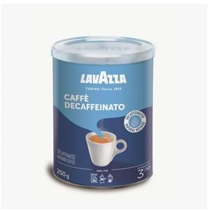 LAVAZZA CAFFE DECAFFEINATO TENEKE FİLTRE KAHVE 250 GR