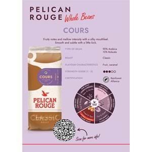 PELICAN ROUGE COURS ÇEKİRDEK KAHVE 1 KG