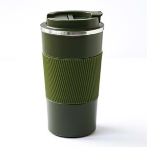 TERMOS MUG BARDAK BASKILI YEŞİL