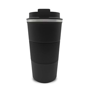 TERMOS MUG BARDAK BASKILI SİYAH