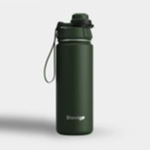 STEVIG 1 HAND LEAK-PROOF SIZDIRMAZ ÇELİK TERMOS 500 ML GREEN ST-208