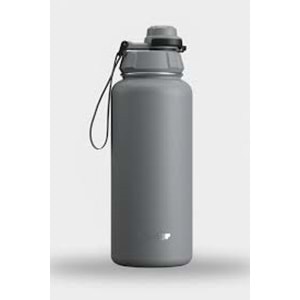 STEVIG 1 HAND LEAK-PROOF SIZDIRMAZ ÇELİK TERMOS 1000 ML GREY ST-214