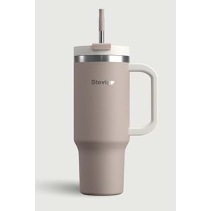 STEVIG 2 MOODS TUCK-IN TUMBLER SIZDIRMAZ ÇELİK TERMOS 900 ML PURE CASHMERE ST-243