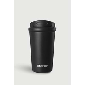 STEVIG 4 WORK FLIP OPEN COFFEE MUG ÇELİK TERMOS 400 ML ST-250
