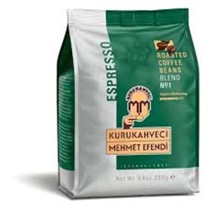 Kurukahveci Mehmet Efendi Espresso Çekirdek Kahve 250 Gr