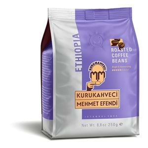 Kurukahveci Mehmet Efendi Ethiopia Çekirdek Kahve 250 Gr